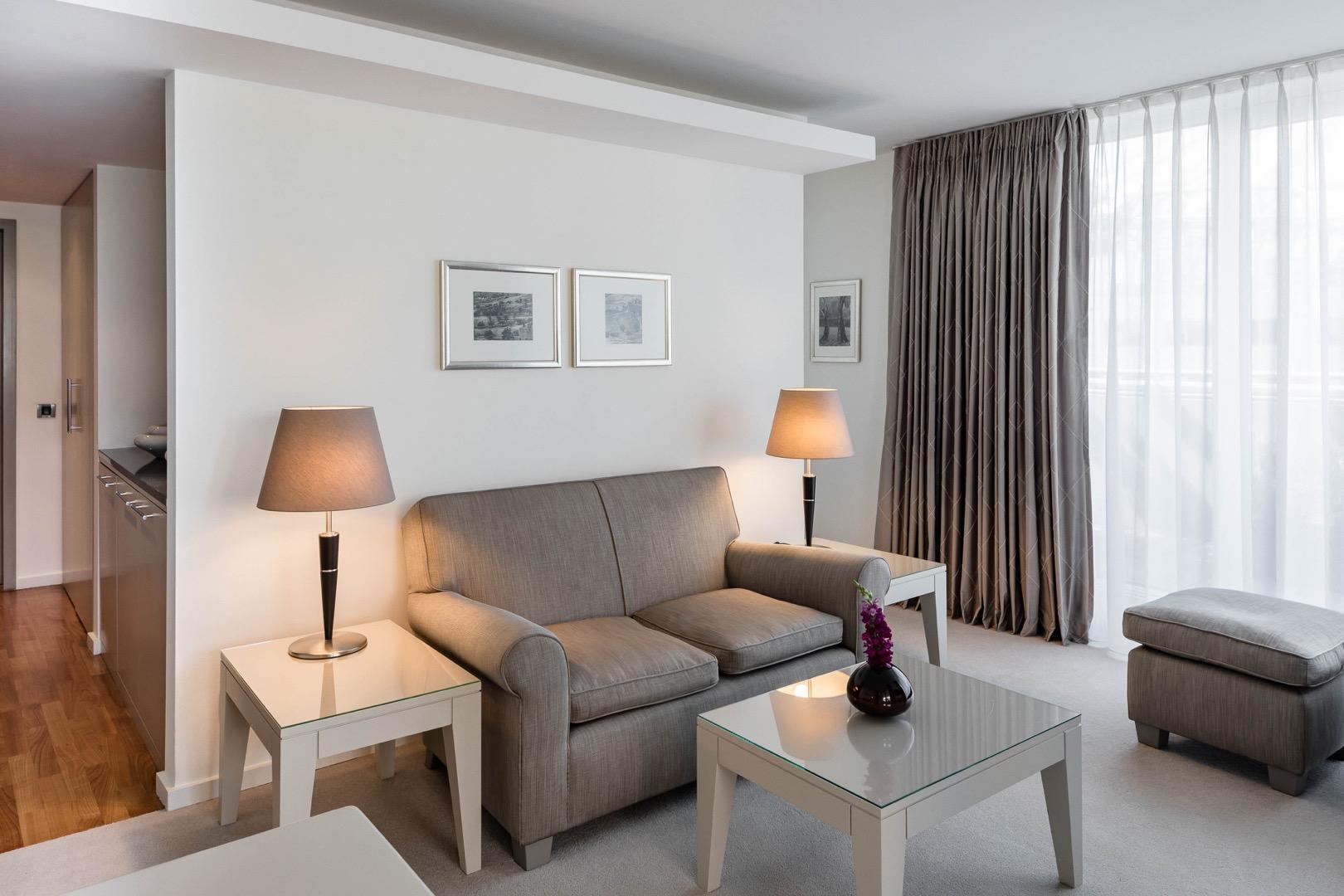 The Mandala Berlin, A Member Of Design Hotels Ngoại thất bức ảnh A living room at the hotel